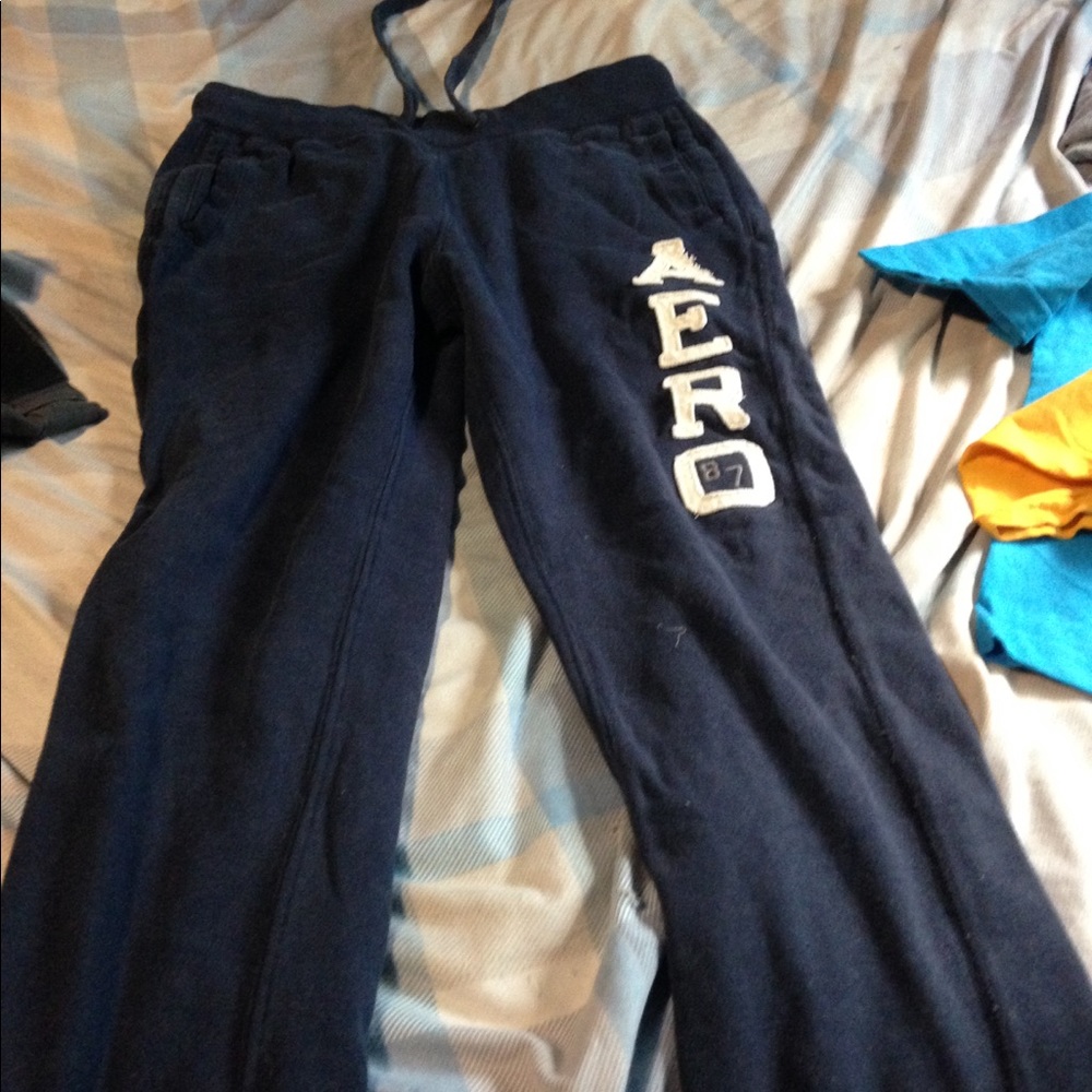 Navy joggers